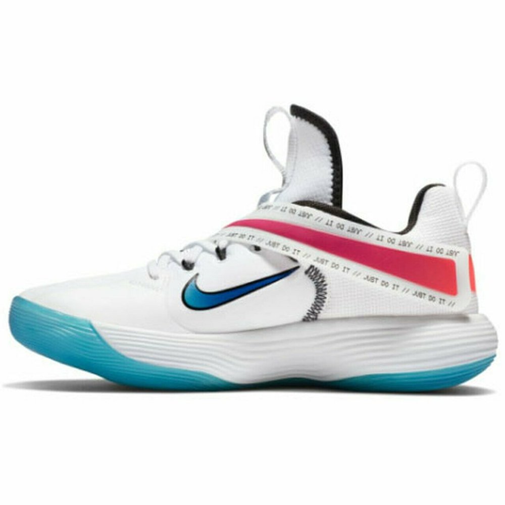 Nike React HyperSet SE Volleyball Shoes Womens  CN9609-120 Crimson Jade New - Picture 9 of 10